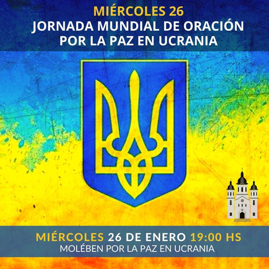 JORNADA MUNDIAL DE ORACIÓN POR LA PAZ EN UCRANIA