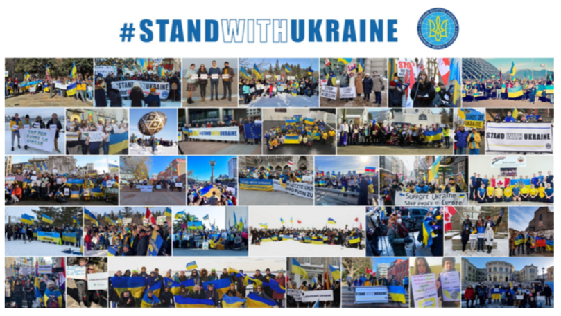 #Stand With Ukraine