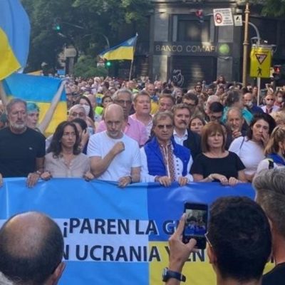 Pedido por la paz: Con la invación de Rusia se convoca a una marcha en apoyo a Ucrania en Plaza de Mayo