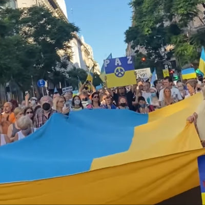 ARGENTINA MARCHA POR UCRANIA