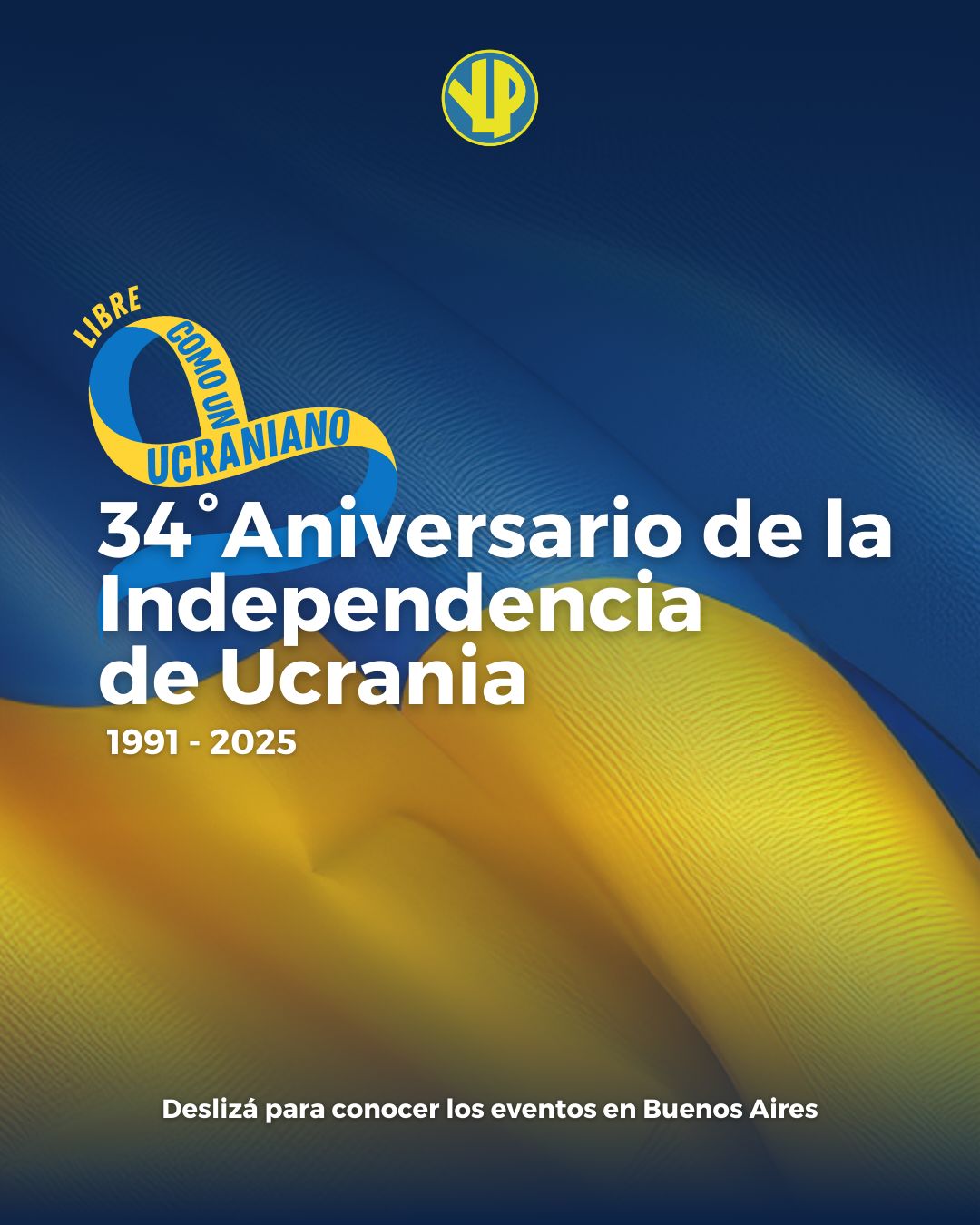 Día de la Independencia de Ucrania 2025 en Buenos Aires 