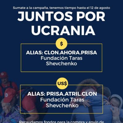 Sumate, compartí y ayudá a que esta ayuda llegue desde Argentina