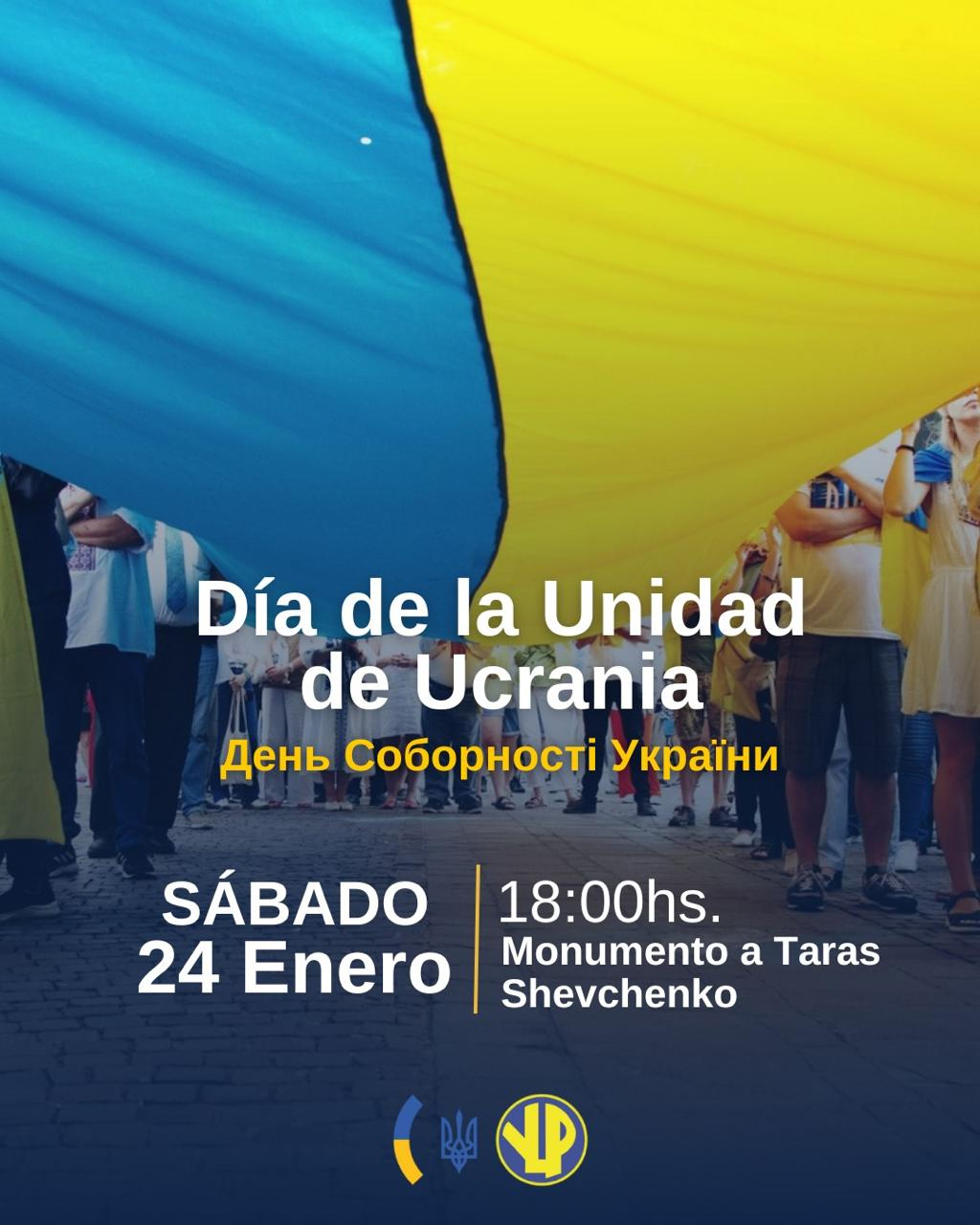 22 de enero –  Día de la Unidad de Ucrania