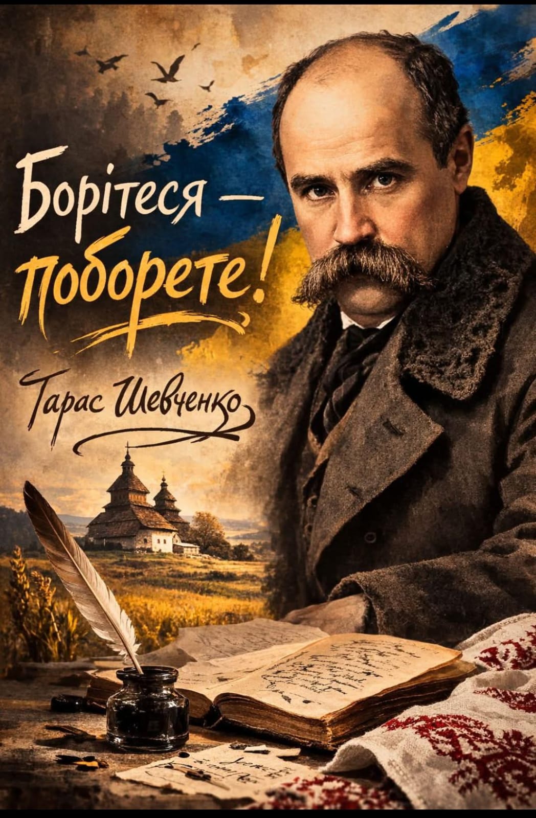 212° річниця, з дня народження Тараса Шевченка!